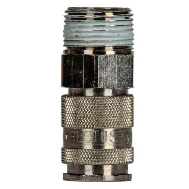 Rectus 27 -es szériájú külső menetes (R 3/8) gyorscsatlakozó (aljzat) termék fő termékképe