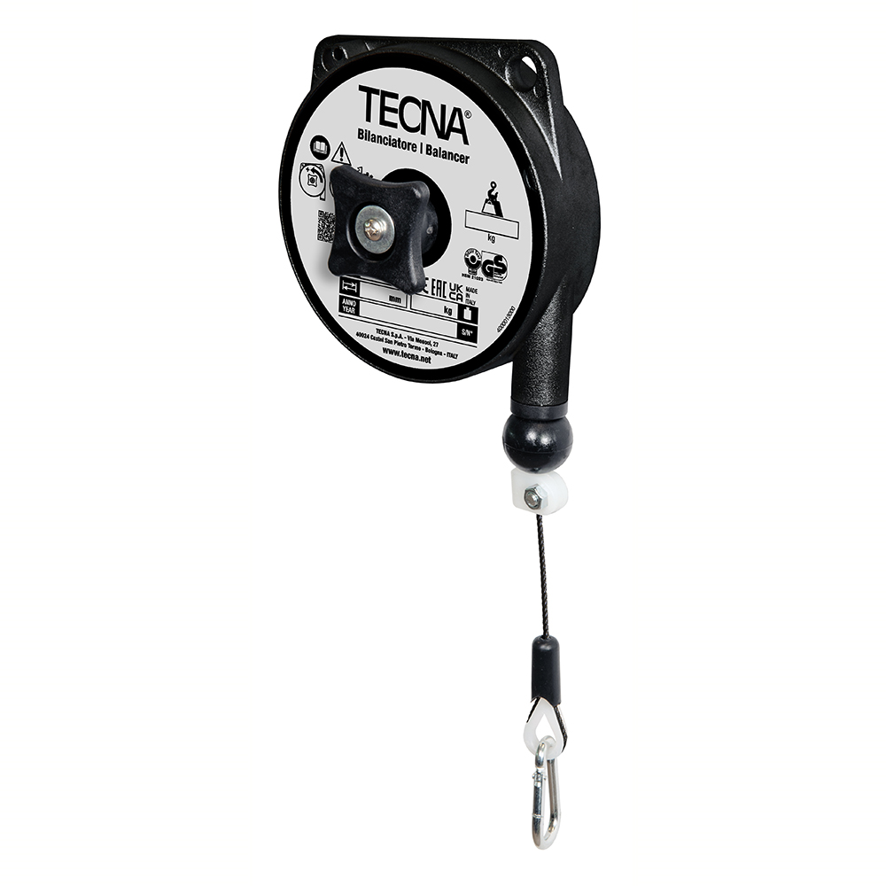 Tecna Balanszer, műanyag ház, 1.6 m PP, 1 - 2 kg termék fő termékképe