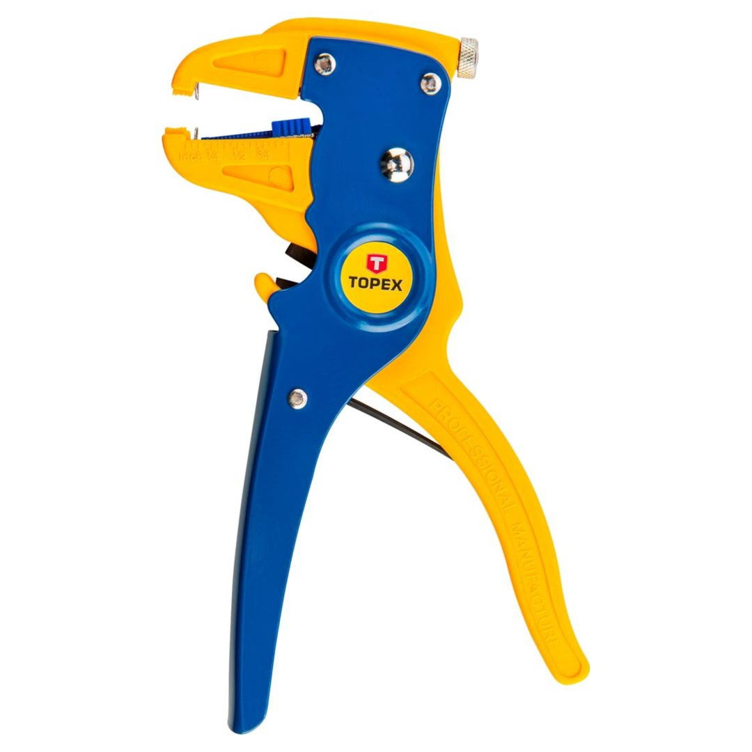 Topex 32D406 kábelcsupaszoló fogó, automata, 0.5-6 mm2, 175 mm termék fő termékképe