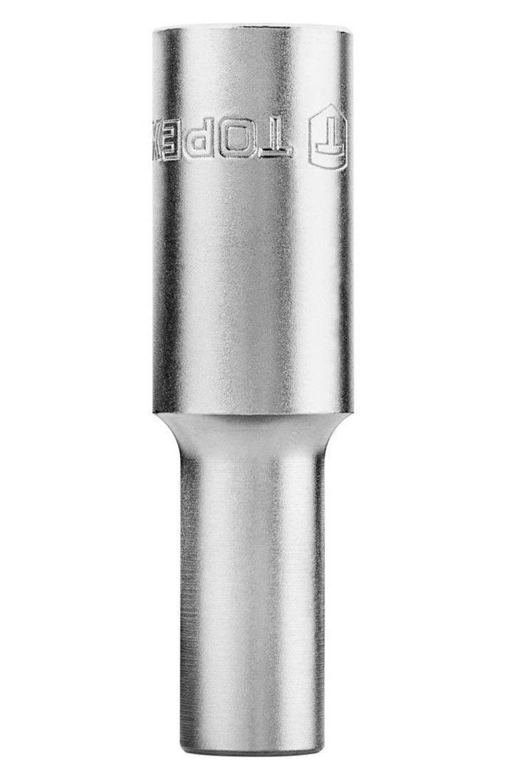 Topex 38D762 1/2"-os hosszú dugókulcs fej, CrV acél, 6-lapú, 30 mm termék fő termékképe
