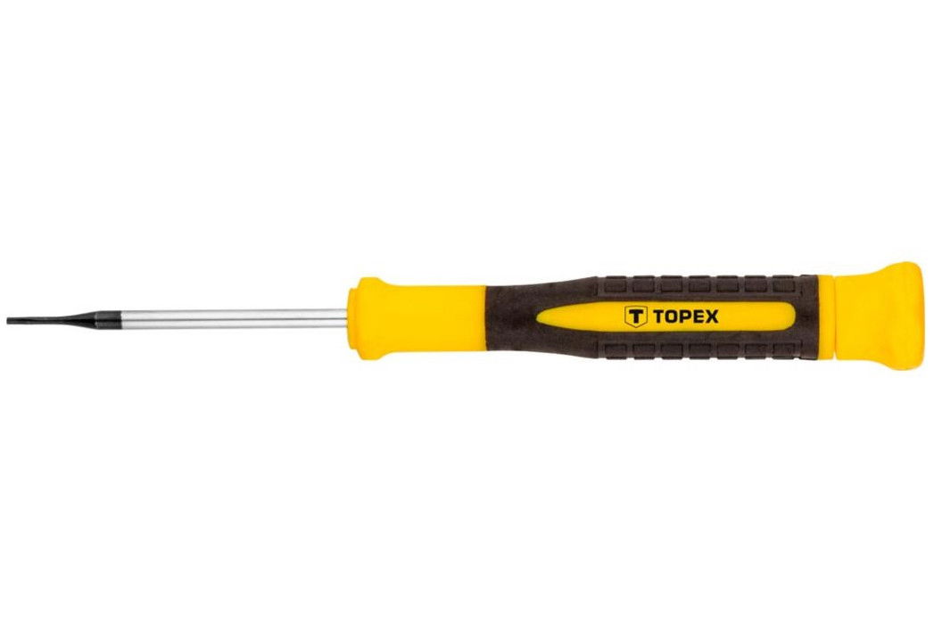 Topex 39D776 torx műszerész csavarhúzó, CrV acél, 135/50 mm, T6 termék fő termékképe