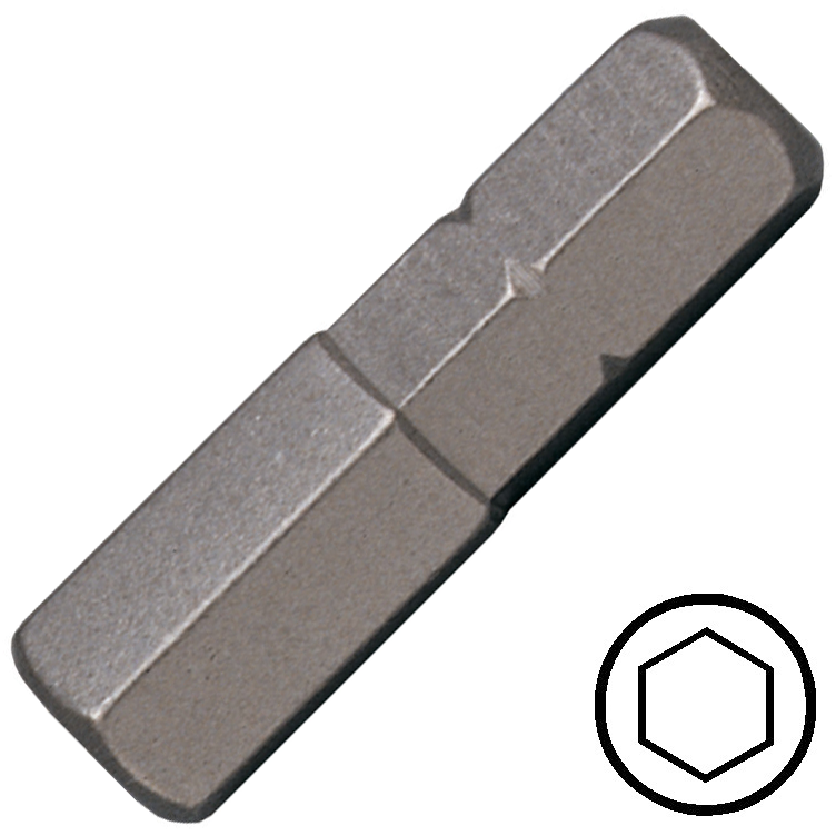 KENNEDY 8.0 mm hatszög csavarhúzó bit 1/4" hatszög illesztéssel, 25 mm termék fő termékképe