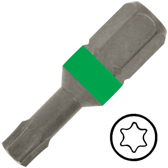 KENNEDY TX40 Torx négyszög csavarhúzó bit 1/4" hatszög illesztéssel, 25 mm termék fő termékképe