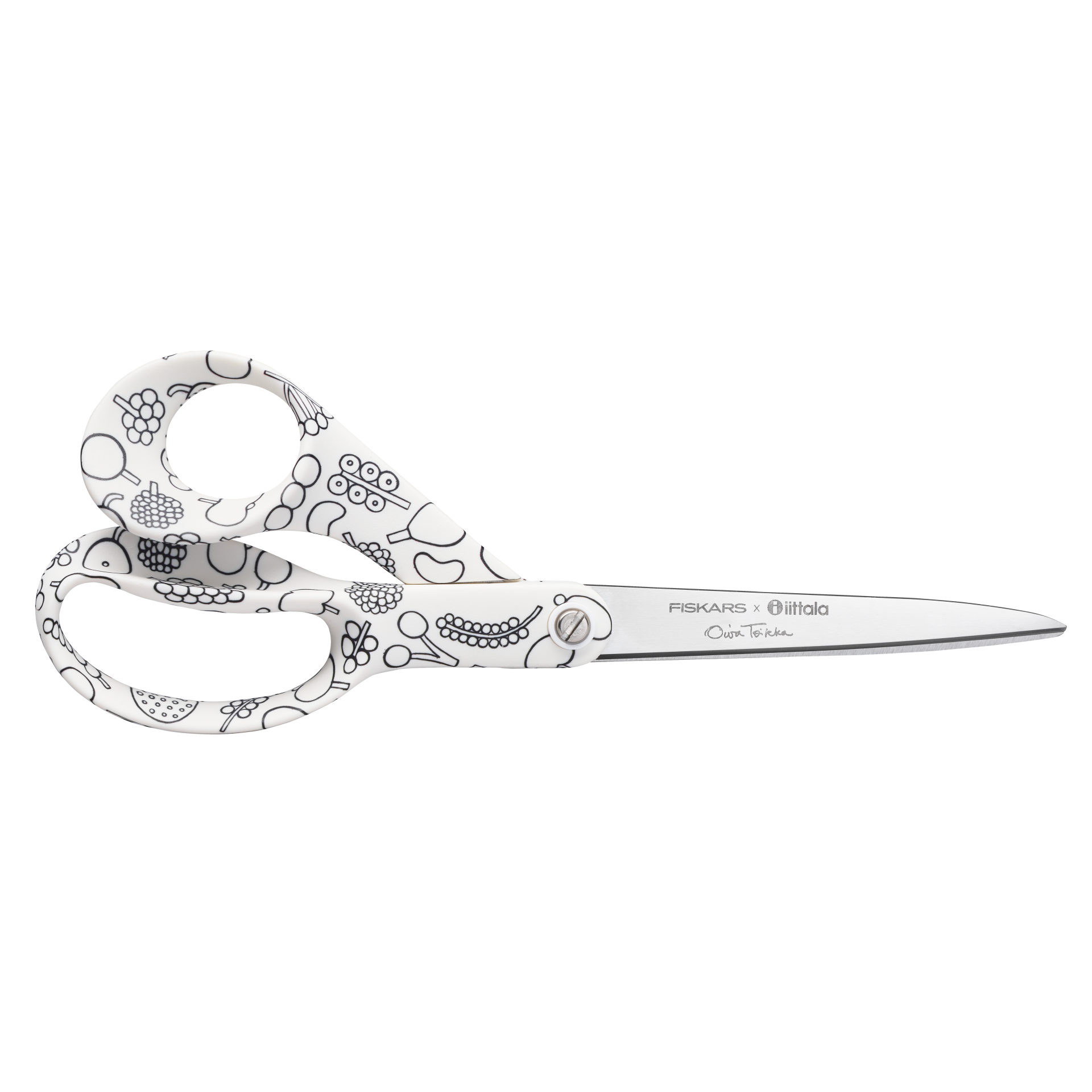 Fiskars FXI olló, 21 cm, frutta fekete és fehér termék fő termékképe