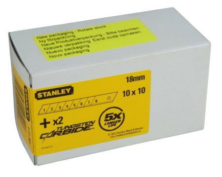 Stanley 1-11-301 tördelhető penge 18 mm, 100 db/csomag termék fő termékképe