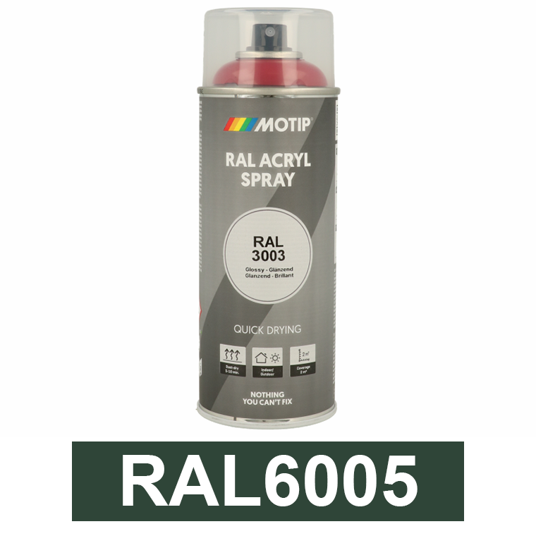 Motip Ipari festék spray, RAL6005, 400 ml termék fő termékképe