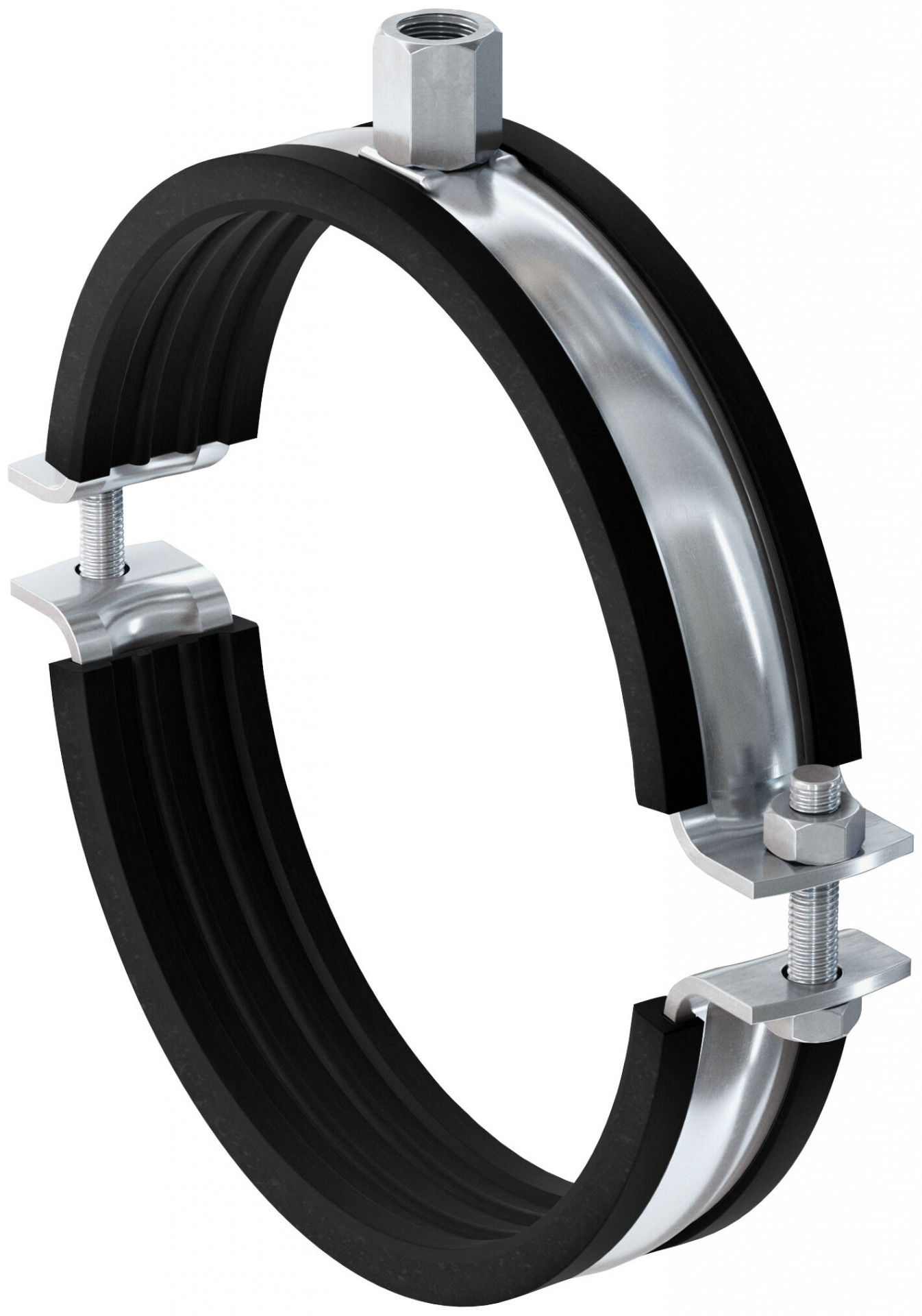 Fischer FRSM 297-304 M16 R masszív gumibetétes bilincs, 5 db/csomag termék fő termékképe