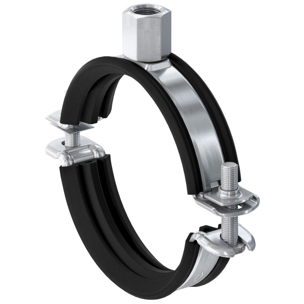 Fischer FRS-L 8 - 11 M8 / M10 kétcsavaros gumibetétes csőbilincs, 25 db/csomag termék fő termékképe