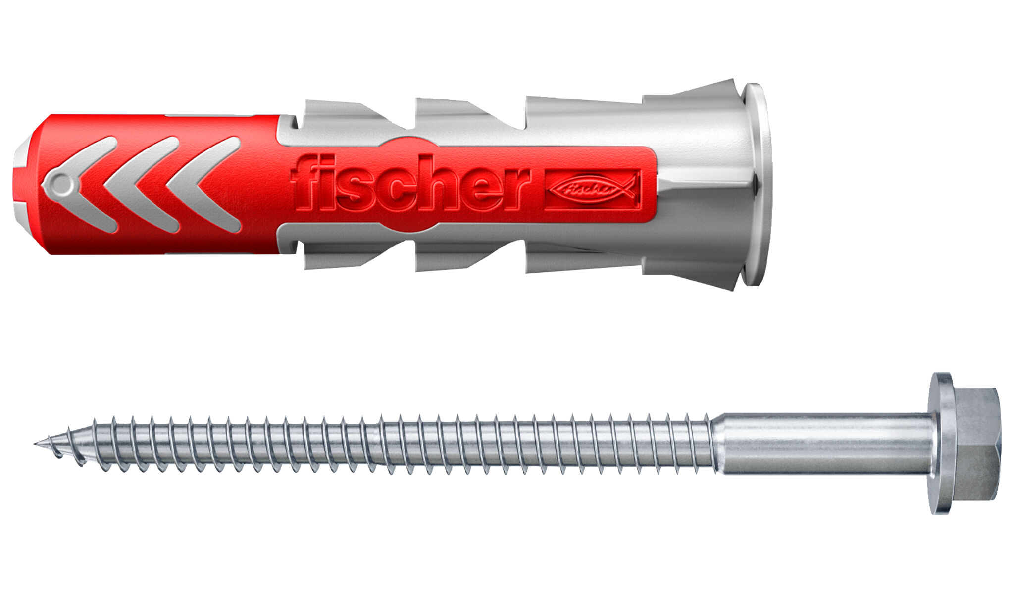 Fischer DuoPower kétkomponensű nylon dübel 10 x 50 S LD - biztonsági csavarral, 25 db/csomag termék fő termékképe