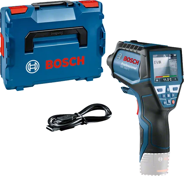 Bosch GIS 1000 C akkus hőérzékelő (akku és töltő nélkül, L-BOXX-ban) termék fő termékképe