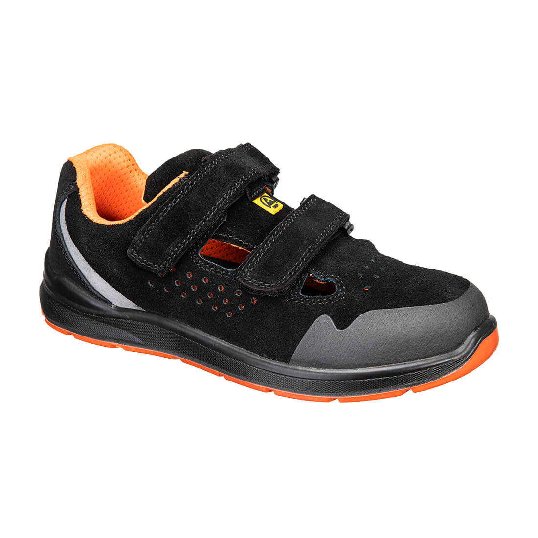 Portwest FE08 - védőszandál S1P ESD SR FO, fekete/szürke termék fő termékképe